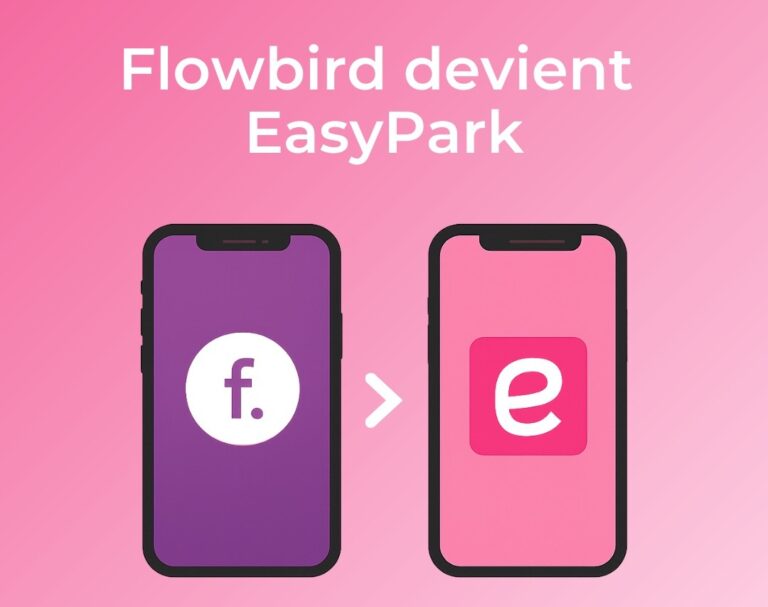 USAGERS OCCASIONNELS: FLOWBIRD DEVIENT EASYPARK